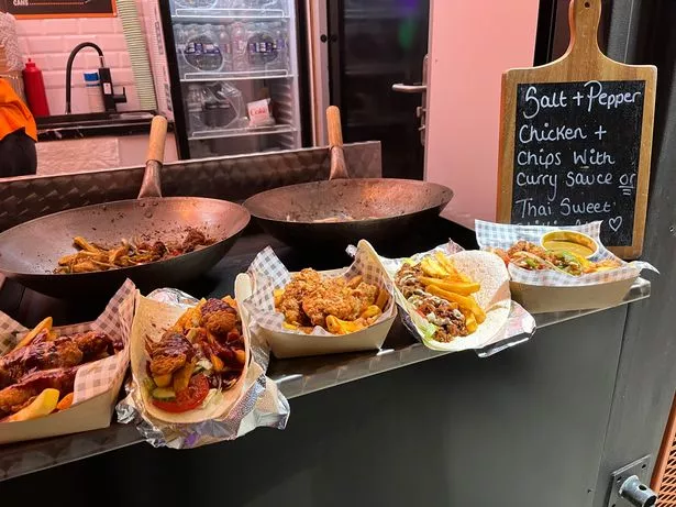 Some of the food on offer at Satan’s Soiree