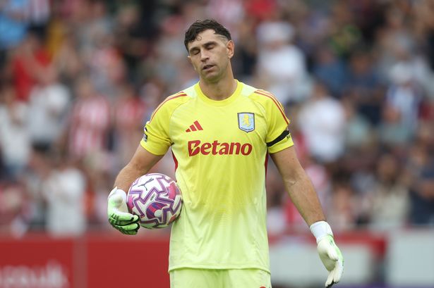 Aston Villa's Emiliano Martinez was linked with Man Utd this summer.