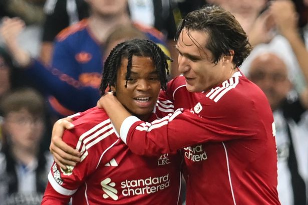 Rio Ngumoha has been included in Liverpool's squad, but Federico Chiesa is out
