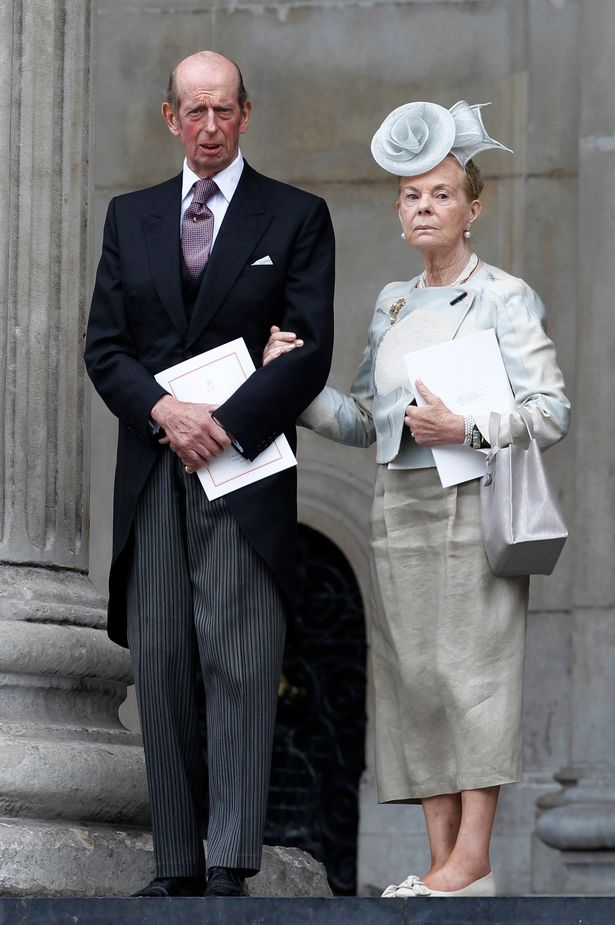 The Duke and Duchess of Kent in 2012