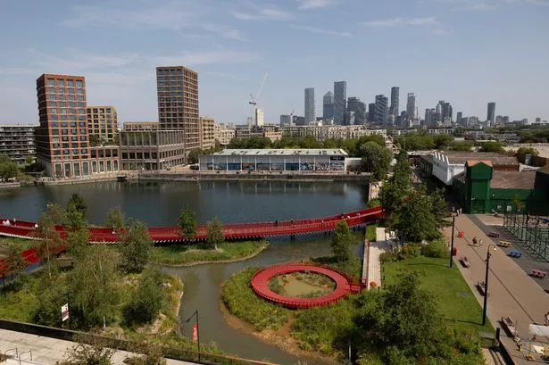 The Canada Water development in south east London