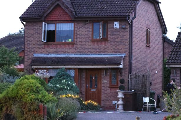 A man has been arrested on suspicion of arson following a house fire on Fernbank Drive