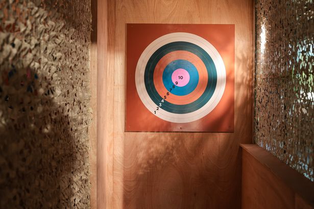 The new Stockport bar also feels an archery area 