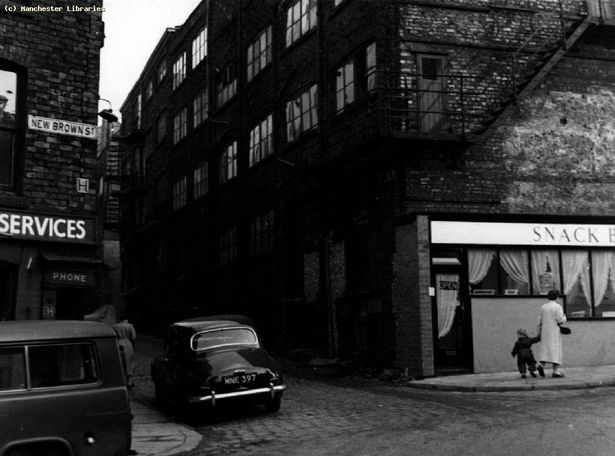 Friday Street looking from New Brown Street in 1957