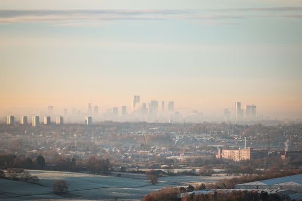 From the view point you can see across Greater Manchester 