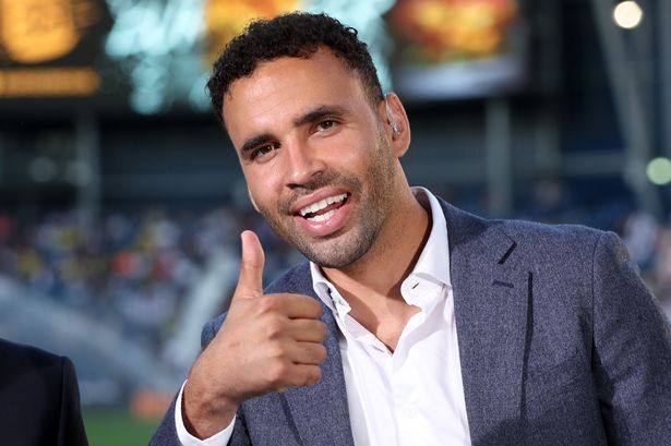 Hal Robson-Kanu working as a pundit for Sky Sports
