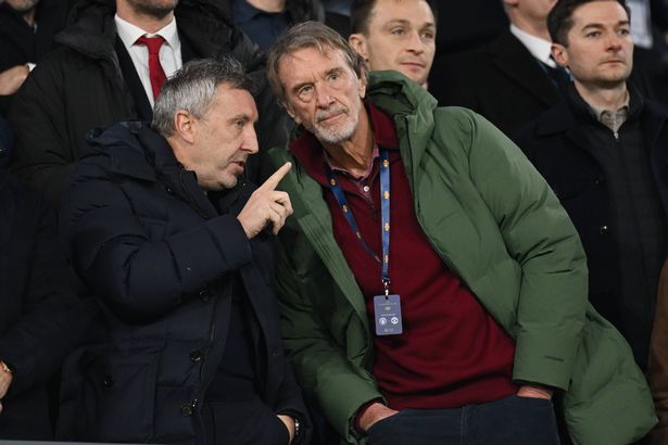 Jason Wilcox and Sir Jim Ratcliffe