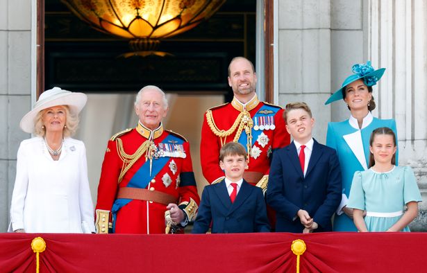 The royal family 