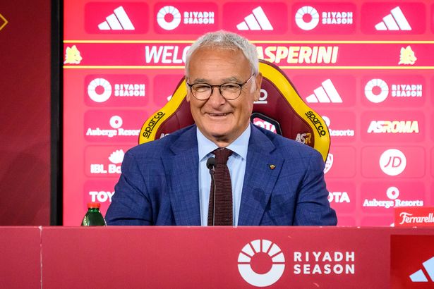 AS Roma director Claudio Ranieri