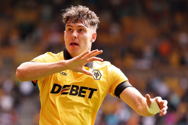 Jorgen Strand-Larsen of Wolverhampton Wanderers