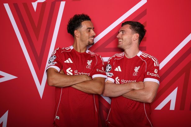 Curtis Jones and Andrew Robertson