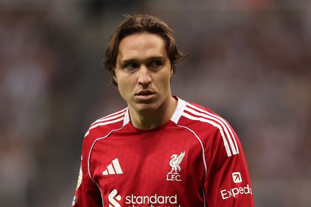 Federico Chiesa playing for Liverpool