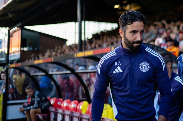 Manchester United head coach Ruben Amorim