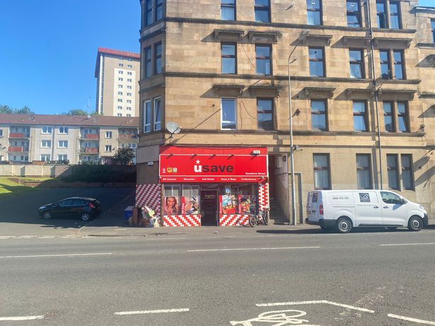 The USave store where the incident occurred