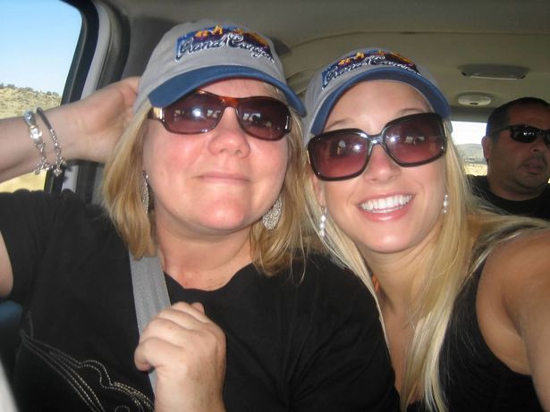 Emily with Taylor's mum Andrea, who sacrificed her career to ensure her daughter could launch her own