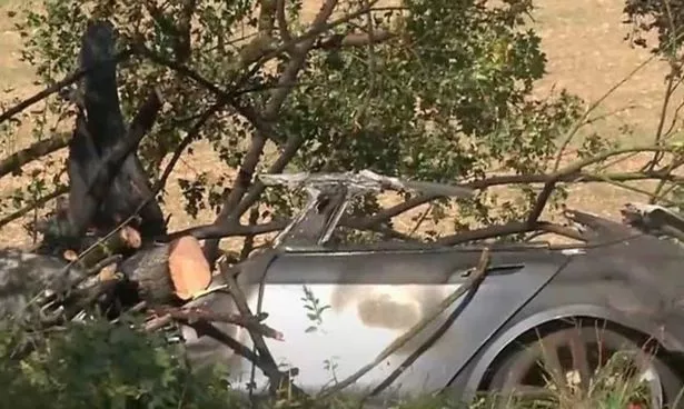 One girl, 9, miraculously survived