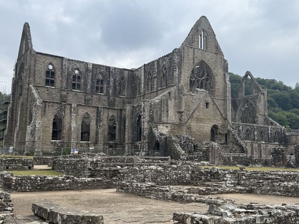 Tintern Abbey, Wye Valley, Monmouthshire, Wales