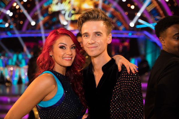 Joe Sugg and Diane Buswell