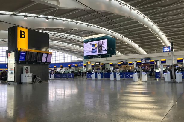 A general view of Heathrow Airport