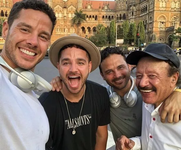 Scott Thomas, Adam Thomas, Ryan Thomas and Dougie James