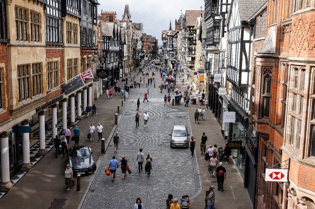 Eastgate Street in Chester city centre