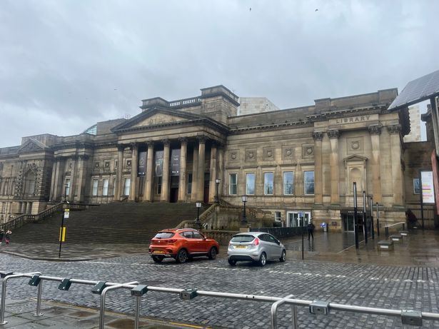 The library can be found on William Brown Street