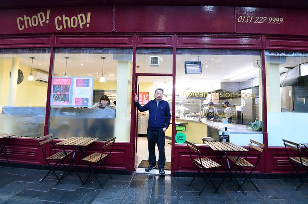 Myung Ho Lee from Chop! Chop! Korean Fusion Food