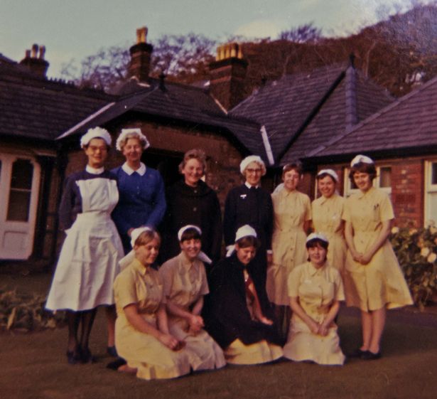 The nurses all trained together at Liverpool's Royal Infirmary in 1965