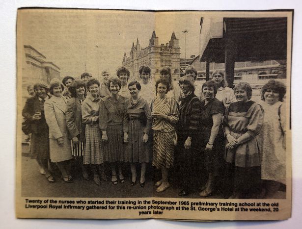 A Liverpool ECHO cutting from the group's 20-year reunion 