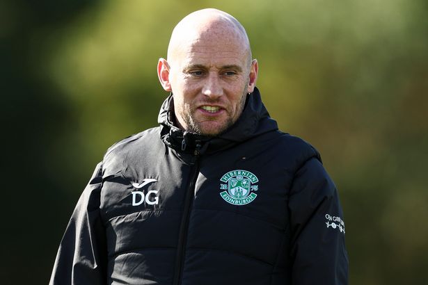 Hibs boss David Gray