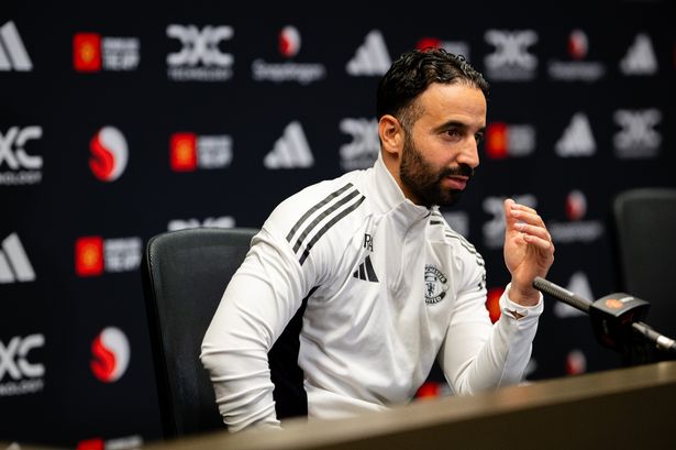 Manchester United head coach Ruben Amorim