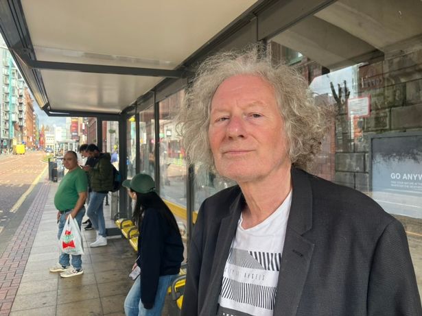 Roger Cookson said he had to walk everywhere due to the strikes.