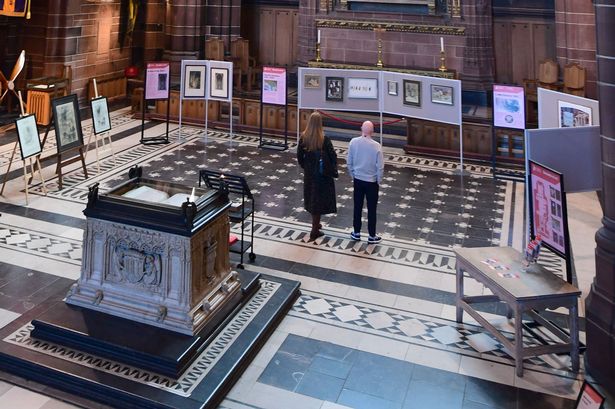 Decades of art Exhibition at Liverpool Cathedral