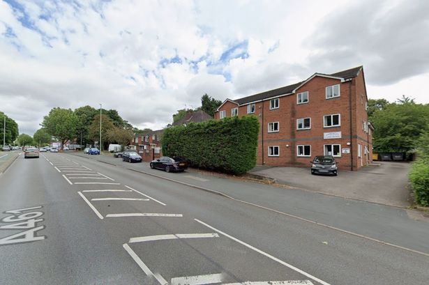General view of Amberley Care Home, Stourbridge Road, Brierley Hill