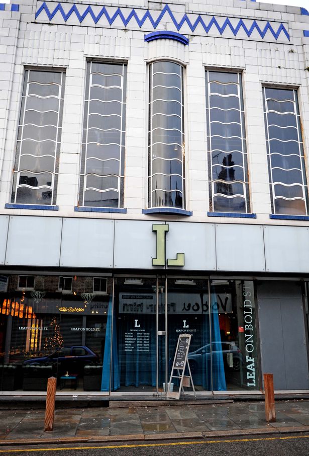 Leaf tea shop and venue on Bold Street, Liverpool