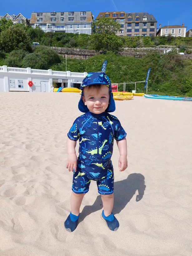 Jonah before being diagnosed with stage four neuroblastoma (Jam Press)