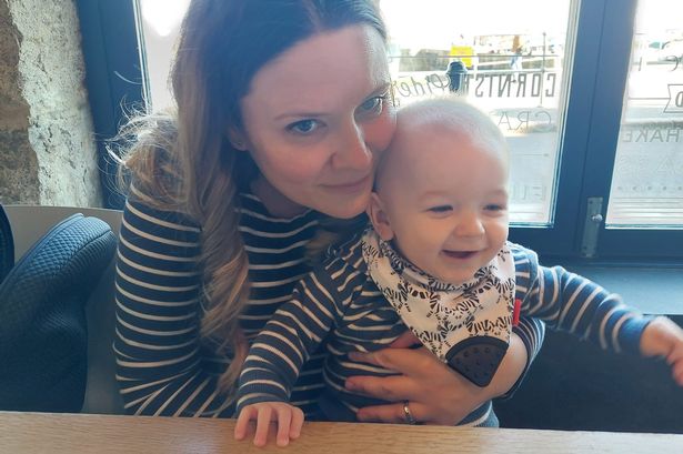 Deborah with her son, Jonah (Jam Press)