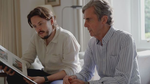 John (right) and Nick Stapleton. John has revealed his diagnosis with Parkinson's disease. 