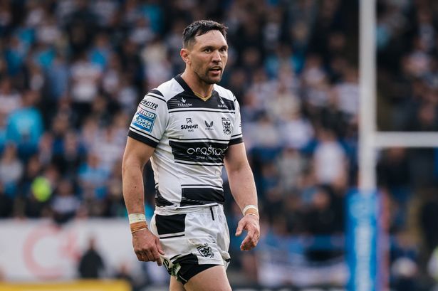 Hull FC back Jordan Rapana. 