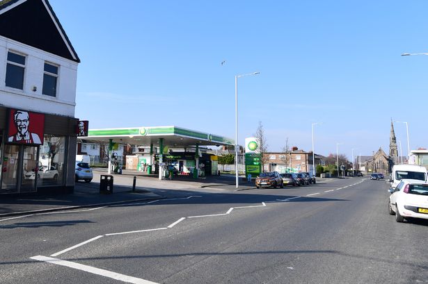 A man was injured following a suspected hit and run
