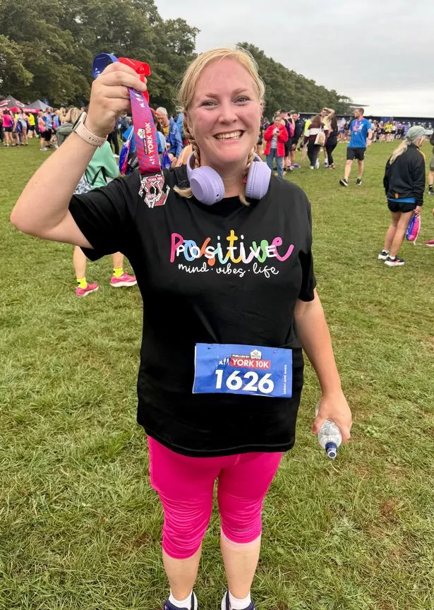 Sarah White has implemented healthy lifestyle habits after using Mounjaro