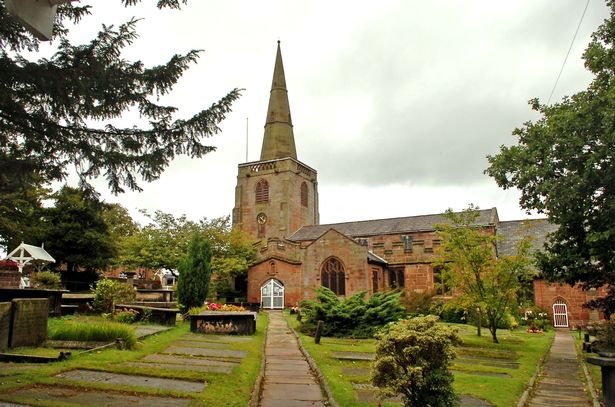 All Saints Church in Childwall