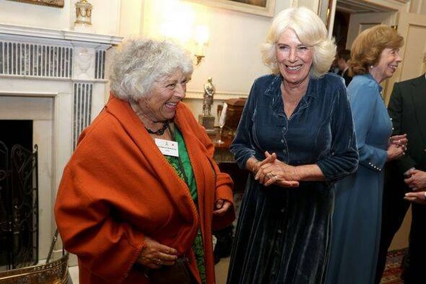 Miriam Margolyes and Queen Camilla