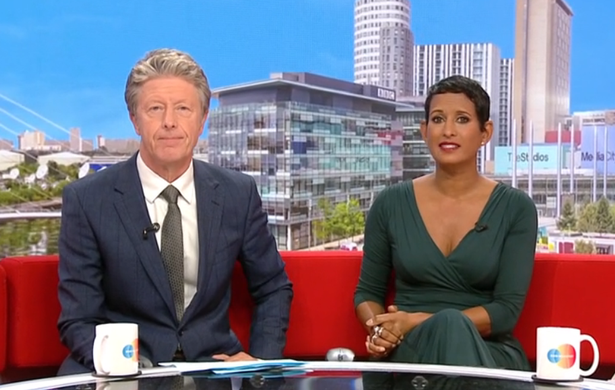 Charlie and Naga on BBC Breakfast