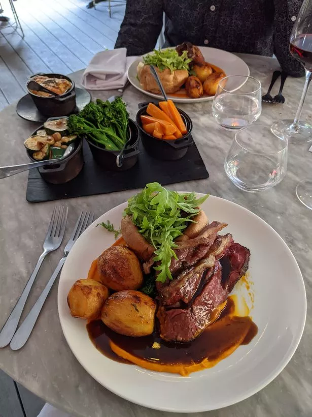 A Sunday lunch from the Square Club is quite the feast