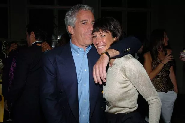 Maxwell and Epstein pictured in 2005