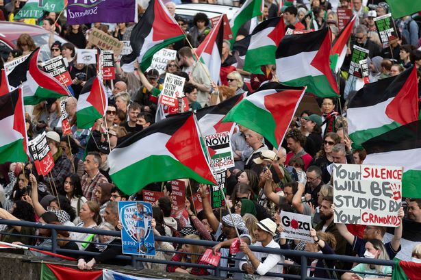 Protestors have been warned about showing visual or verbal support to Palestine Action