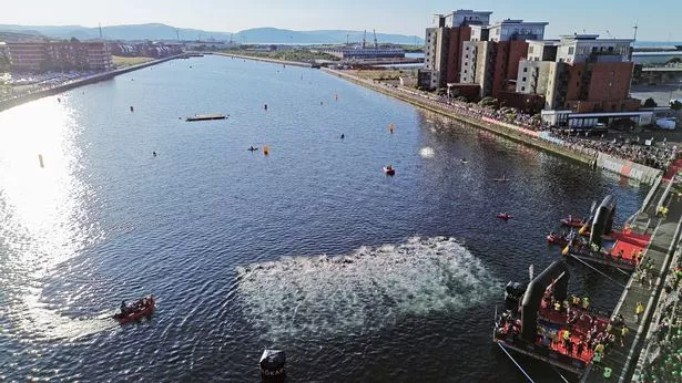 Prince of Wales Dock in Swansea