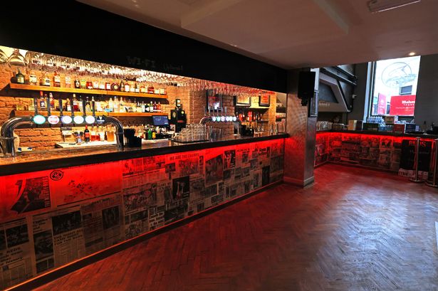 Reds Bar is located on Exchange Street East in Liverpool