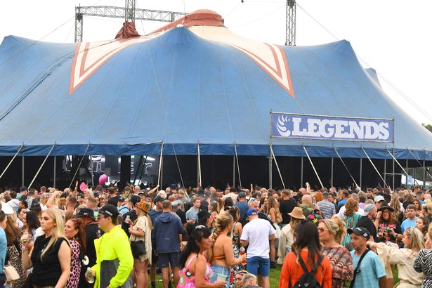 The Legends stage at Reminisce Festival